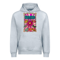 Heather Grey mama Urban Hoodie - CowhideDigitalArt