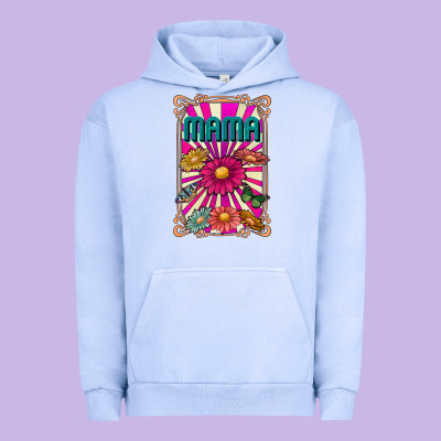 Mama Urban Hoodie Designed By Cowhidedigitalart