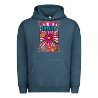 Pigment Midnight Navy mama Urban Hoodie - CowhideDigitalArt
