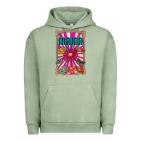 Pigment Oil Green mama Urban Hoodie - CowhideDigitalArt