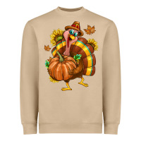 Thanksgiving Turkey Heavyweight Sweatshirt | Teevron