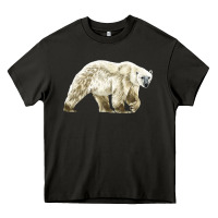 Asphalt Polar Bear Heavy Core Tee - LillyAllenDesigns