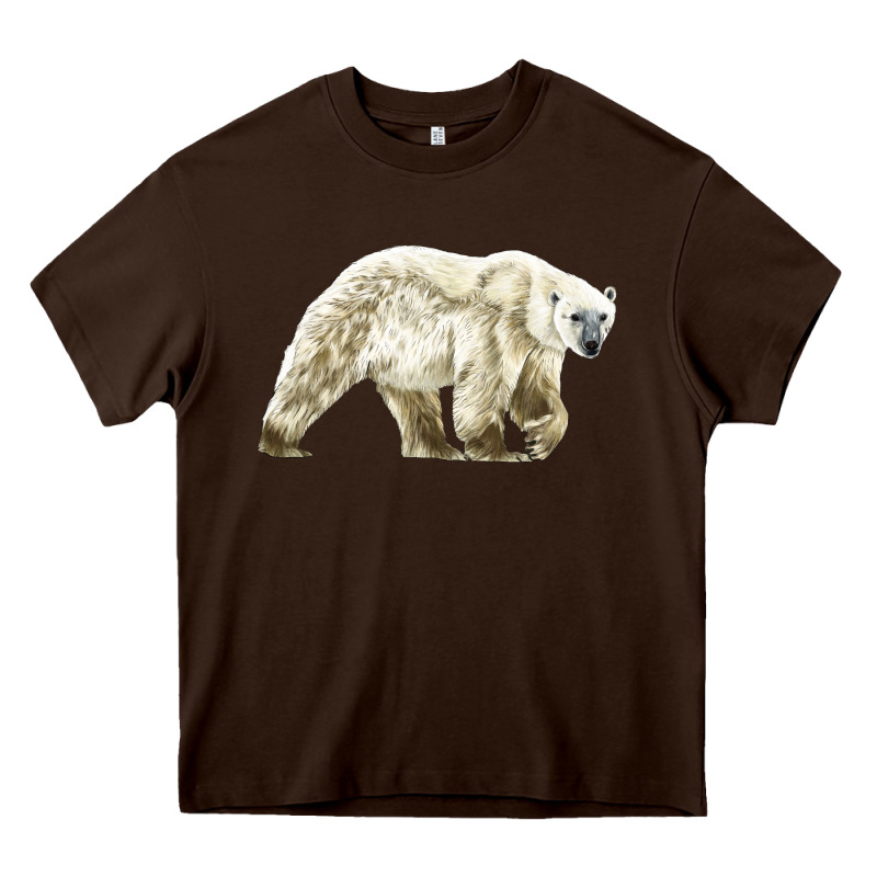 Polar Bear Heavy Core Tee by LillyAllenDesigns | Teevron