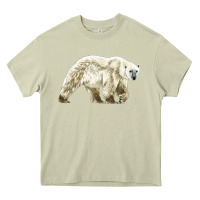 Mossy Polar Bear Heavy Core Tee - LillyAllenDesigns