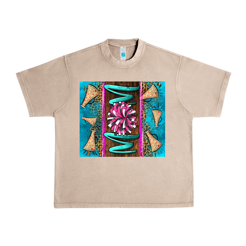 Cheer Mom Urban Heavy Tee by LillyAllenDesigns | Teevron