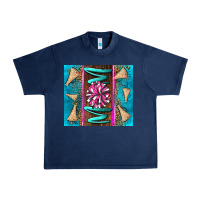 Navy cheer mom Urban Heavy Tee - LillyAllenDesigns