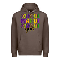 Coffee mardi mardi mardi gras Premium Hoodie - OliviaCreatesArt