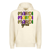 Sandshell mardi mardi mardi gras Premium Hoodie - OliviaCreatesArt