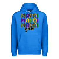 True Royal mardi mardi mardi gras Premium Hoodie - OliviaCreatesArt