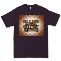 Plum educated motivated elevated melanated Premium Tee - MaliasSmallBusiness