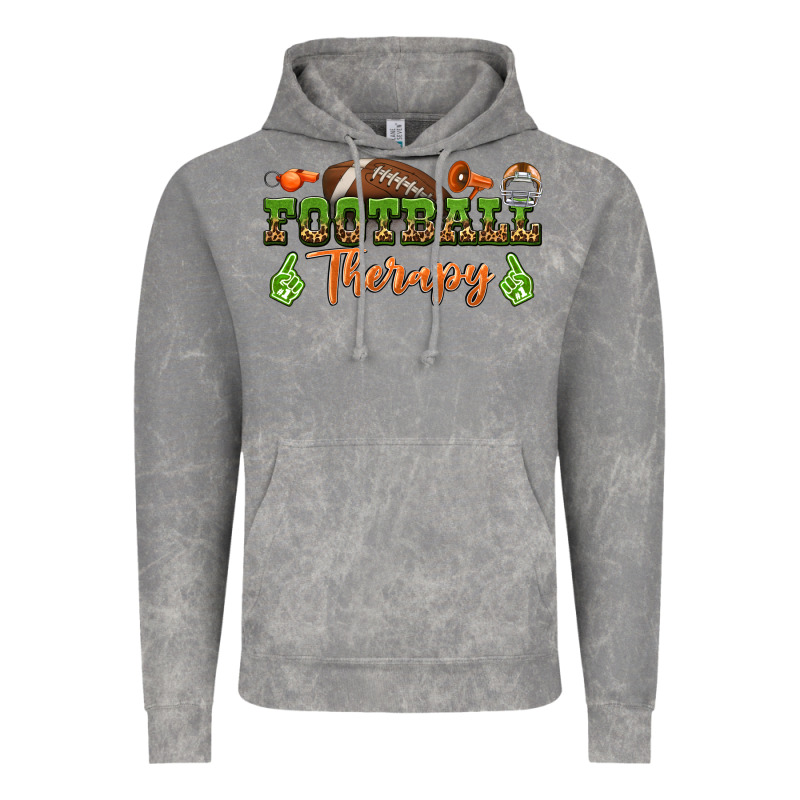 Football Therapy Vintage Hoodie by BundleAndBundleShop | Teevron
