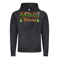 Vintage Black football therapy Vintage Hoodie - BundleAndBundleShop