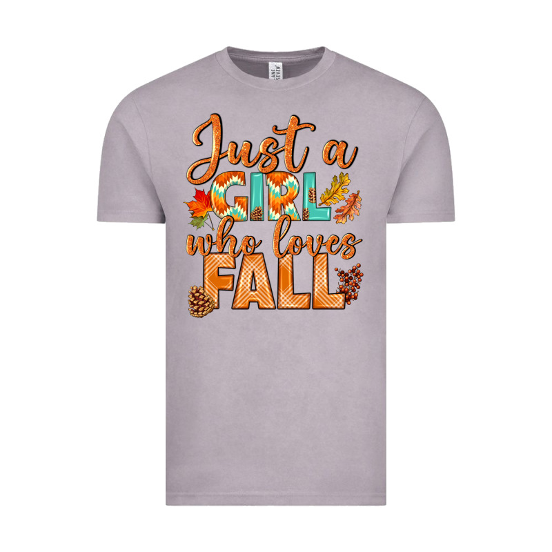 Just A Girl Who Loves Fall Vintage Tee by BundleAndBundleShop | Teevron