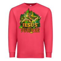 Cardinal Jesus junkie St. Patricks Day Premium Sweatshirt - FaDigitalArtStudio