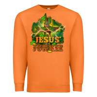 Carrot Jesus junkie St. Patricks Day Premium Sweatshirt - FaDigitalArtStudio