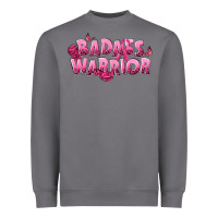 Storm Badass warrior Breast Cancer Heavyweight Sweatshirt - NancyCooperArtShop
