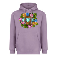 Lavender Mama Mother's Day Heavyweight Hoodie - FaDigitalArtStudio