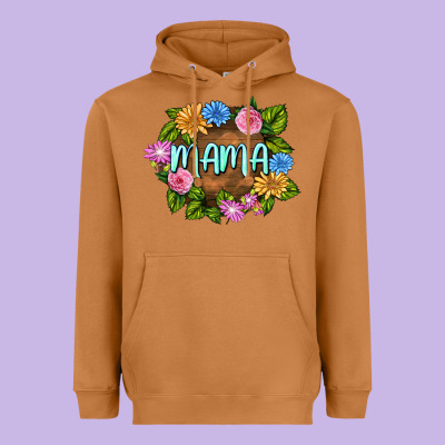 Mama Mother's Day Heavyweight Hoodie Designed By Fadigitalartstudio