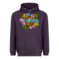 Plum Mama Mother's Day Heavyweight Hoodie - FaDigitalArtStudio