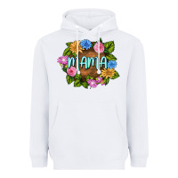 White Mama Mother's Day Heavyweight Hoodie - FaDigitalArtStudio