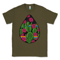 Army Green Hispanic Heritage Classic Tee - BundleAndBundleShop