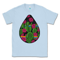 Dusty Blue Hispanic Heritage Classic Tee - BundleAndBundleShop