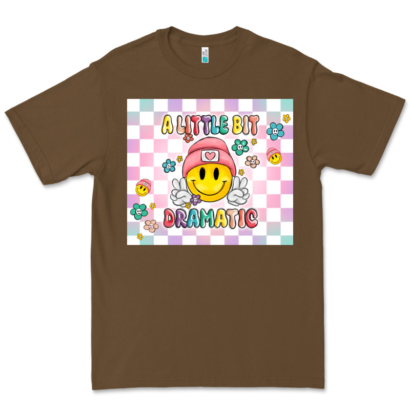 A Little Bit Dramatic Retro Premium Tee by MaliasSmallBusiness | Teevron