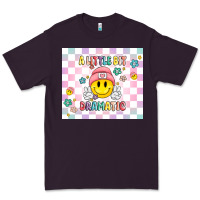 Plum a little bit dramatic retro Premium Tee - MaliasSmallBusiness