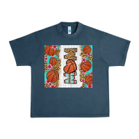 Midnight Navy basketball mom Urban Heavy Tee - LillyAllenDesigns