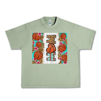 Oil Green basketball mom Urban Heavy Tee - LillyAllenDesigns