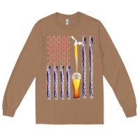 Toasted Coconut American Flag Beer Long Sleeve Tee - Bettercallsaul