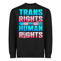 Black Trans rights are human rights Heavyweight Sweatshirt - NancyCooperArtShop