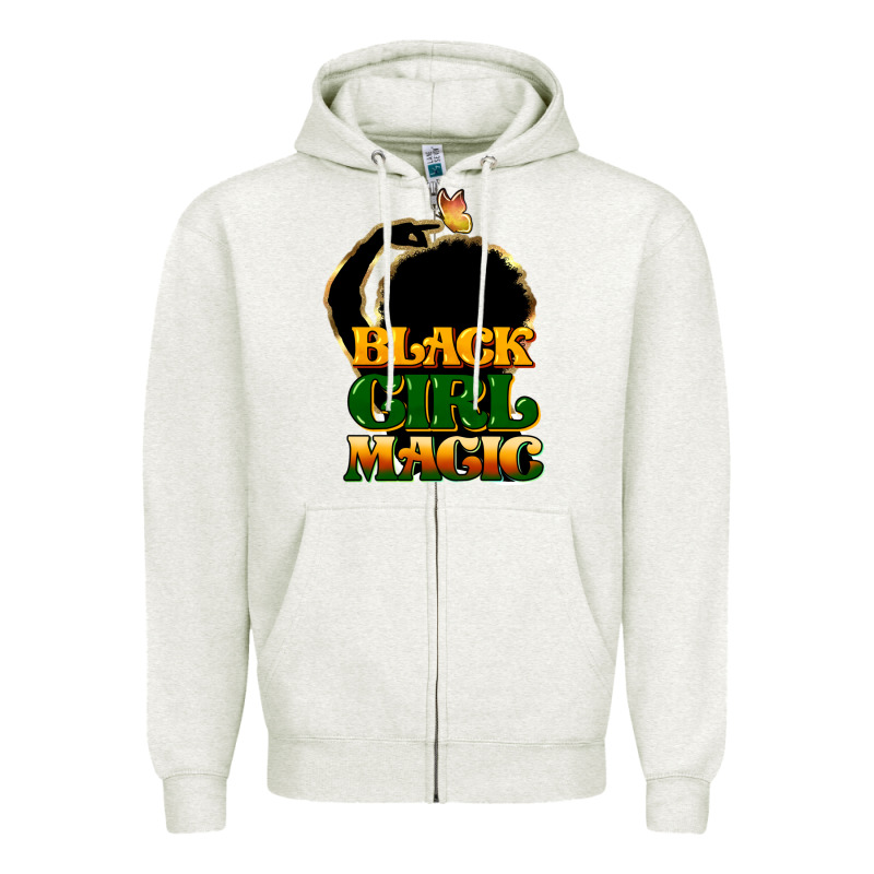 Black Magic Girl Zipper Hoodie by HowdyJamesFarm | Teevron