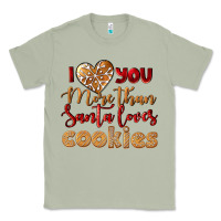 Matcha i love you more than santa loves cookies Classic Tee - LillyAllenDesigns