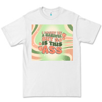 White i might be a handful but so is this ass Premium Tee - MaliasSmallBusiness