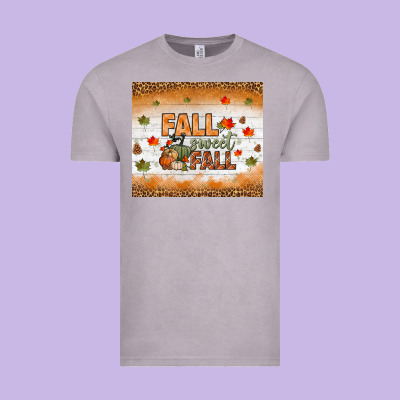 Fall Sweet Fall Tumbler Vintage Tee Designed By Bundleandbundleshop