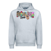 Heather Grey my mini me rocks Urban Hoodie - CowhideDigitalArt