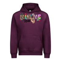 Mauve Wine my mini me rocks Urban Hoodie - CowhideDigitalArt