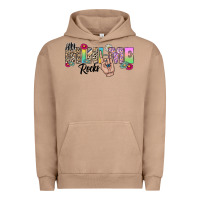 Pigment Burro my mini me rocks Urban Hoodie - CowhideDigitalArt
