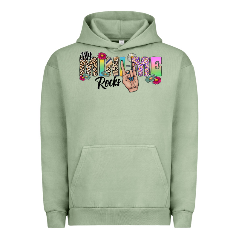 My Mini Me Rocks Urban Hoodie by CowhideDigitalArt | Teevron