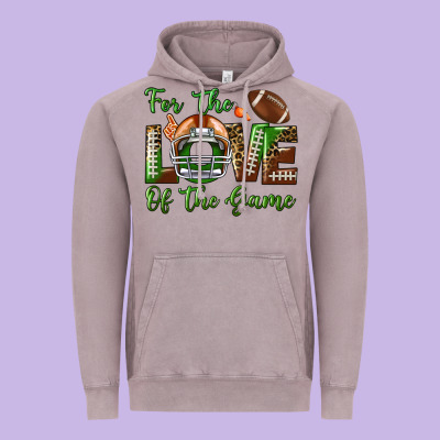 For The Love Of The Game Vintage Hoodie Designed By Bundleandbundleshop