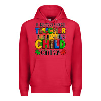 Cardinal it takes a special teacher to hear what a child can't say Premium Hoodie - OliviaCreatesArt