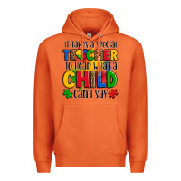Carrot it takes a special teacher to hear what a child can't say Premium Hoodie - OliviaCreatesArt