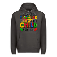 Smoke it takes a special teacher to hear what a child can't say Premium Hoodie - OliviaCreatesArt