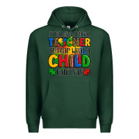 Sports Green it takes a special teacher to hear what a child can't say Premium Hoodie - OliviaCreatesArt