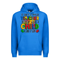 True Royal it takes a special teacher to hear what a child can't say Premium Hoodie - OliviaCreatesArt