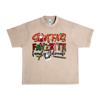 French Oak santa's favorite family advocate Urban Heavy Tee - LillyAllenDesigns