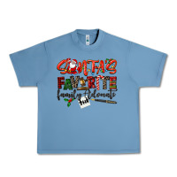 Pebble Blue santa's favorite family advocate Urban Heavy Tee - LillyAllenDesigns