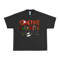 Pigment Black santa's favorite family advocate Urban Heavy Tee - LillyAllenDesigns