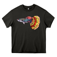 Asphalt Guppy Fish Heavy Core Tee - LillyAllenDesigns
